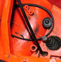 Husqvarna - Kosiarka pasek łapie przy cofaniu do tyłu, napęd. Husqvarna - Kosiarka pasek łapie przy cofaniu do tyłu, napęd.