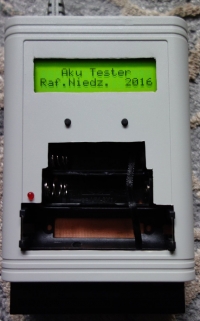 Tester parametrów akumulatorów Tester parametrów akumulatorów
