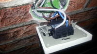 Double light switch wiring: how to connect two lamps to one double switch?