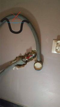 Eliminating Sewage Smell Around Washing Machine: Siphon Installation & Sealing