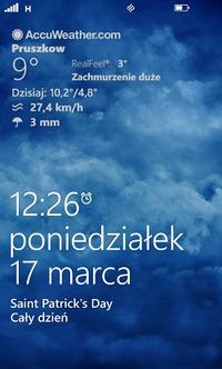 Jak wyświetlić wiele wpisów z kalendarza na ekranie blokady w Windows Phone 8.1?