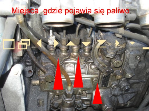 Mercedes 190 D - Wyciek Paliwa - Elektroda.pl