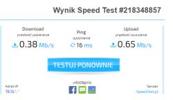 Powolne połączenie z siecią na jednym z komputerów