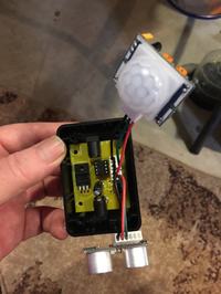 Oświetlenie kuchenne sterowane ruchem dłoni na ATTiny