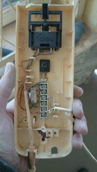 Connecting a new Cyfral Smart-5P intercom in place of the old one Connecting a new Cyfral Smart-5P intercom in place of the old one