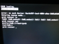 GRUB Rescue: Unknown Filesystem po usunięciu Linuxa, brak plików GRUBa