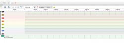 I2C Data Analysis in Pulseview Screenshot of Pulseview software displaying a session of I2C data analysis.