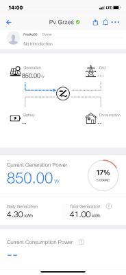 Ustawienie monitoringu zużycia energii w aplikacji Solarman na falowniku Solis-3P5K-4G