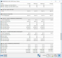 ACER Aspire VX5-591G - Temperatura pracy dysku SSD wynosi 75 stopni