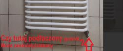 Grzejnik drabinkowy ciepły tylko w pionie - co może być przyczyną?