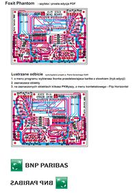 Witam. Mam kłopot z wydrukowaniem pcb w odbiciu lustrzanym.