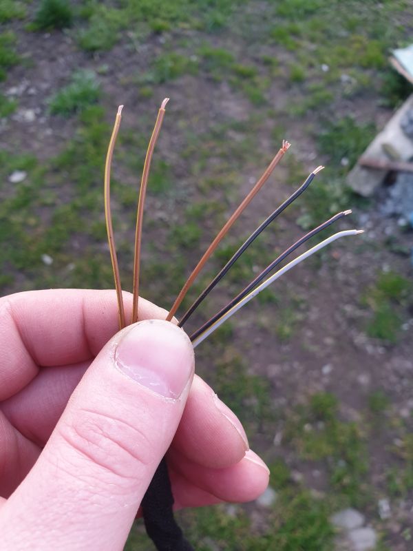 Audi a4 b5 1.6 dał 1996 adp - Montaż oryginalnego termometru