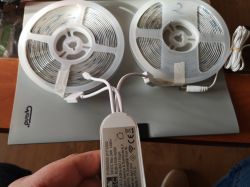 Combination of 20m of LED rgb + tunable white tape under one driver Combination of 20m of LED rgb + tunable white tape under one driver