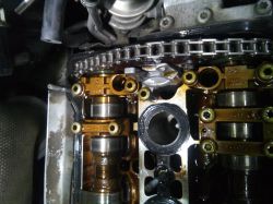 Ustawienie wałka ssącego w VW Passat B5 FL 2.0 ALT - znaki, wycięcia, koło zębate