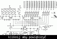 Zegar LED oparty jest na procesorze 16F84.