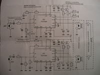 Schemat i wzór płytki do wzmacniacza NE022 TDA7294 2x100W/1x200W