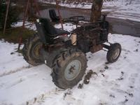 Traktorek SAM z silnika 1.6D Forda