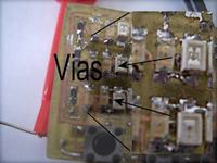 Mikrodot zegarek z kolorowych diod LED