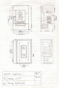 Extra Modding obudowy antycznego PC Compaq