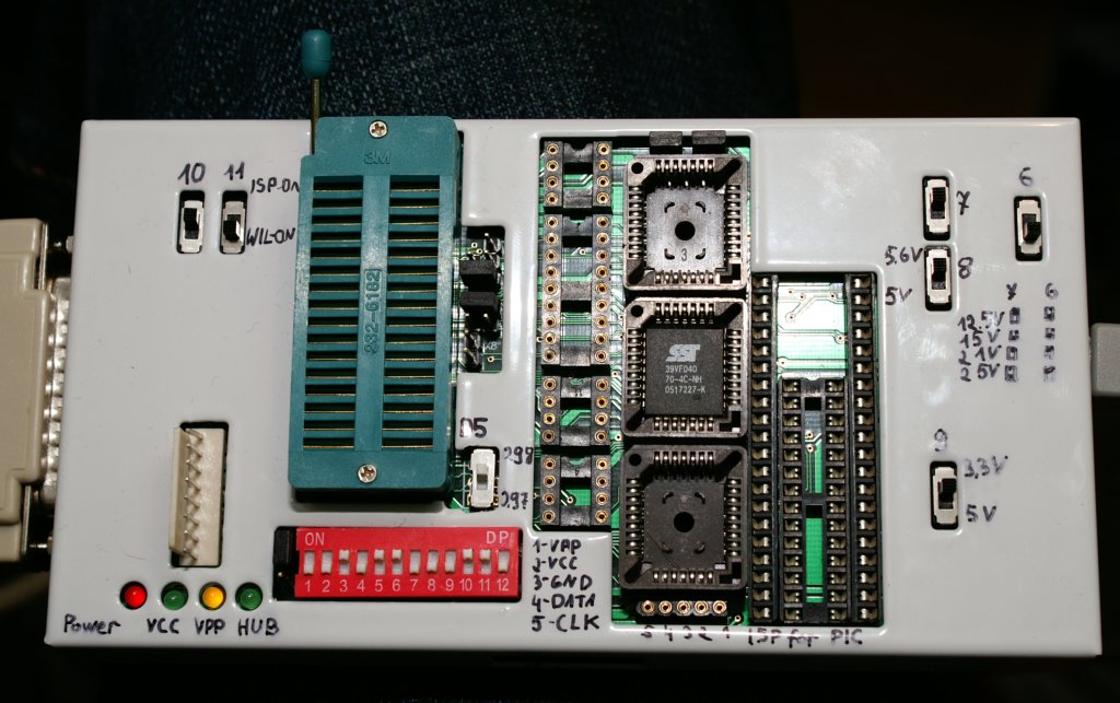 Czy kość biosu SST 39VF040 zaprogramuje Willem 7.1? - 2