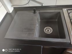 Renovate & Restore: Fixing a Dull Black Granite Sink After 2 Years - Causes & Solutions