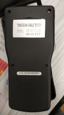 Scan Cable tester - NS-DX V1.7 - Spalony układ - prosba o schemat