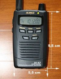 Alinco DJ-X7E, DJX7E instrukcja EN