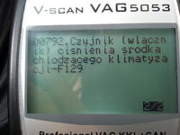 Sharan 2003 - błąd 00792 czujnika ciśnienia klimatyzacji, jak sprawdzić wtyczkę?