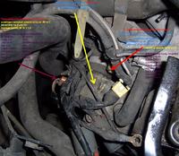 Nissan Primiera '98 1.6 16V - Lokalizacja bezpiecznika i przekaźnika wentylatora