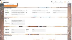 Zrzut ekranu z wynikami testu w programie 3DMark Basic Edition