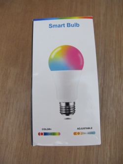 RGB Adjustable Smart Bulb Package Smart Bulb package with RGB color and 2700–6500K adjustable white light