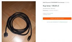 [Kupię] kabel zasilający do kina domowego Panasonic, model SA-HT500