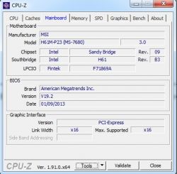 Ustawienia w BIOSie do overclockingu i5-2500 3.3GHz