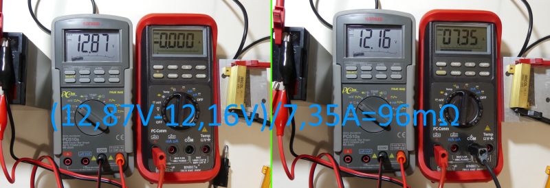 Eksperymenty z szacowaniem rezystancji wewnętrznej akumulatora