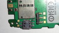 Nokia E52 - Brak ładowania,zerwane ścieżki micro USB Nokia E52 - Brak ładowania,zerwane ścieżki micro USB
