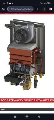 Termet Aqua Comfort Eco GT-19-03 - reset przed iskrą po odlręceniu wody