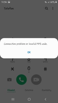Samsung Galaxy J2 Core (SM-J260A) brak możliwości wykonywania i odbierania połączeń.