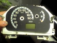 fiat seicento 1100 - schemat połączeń zestawu wskaźników