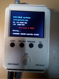 Oszilloskop DSO150 Firmware - This board is FAKE!