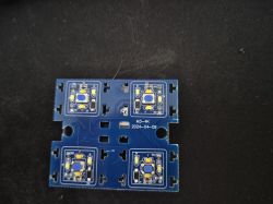BSEED E-Serie 4Gang Switch Board BSEED E-Serie 4Gang switch board with electronic components and component labels.