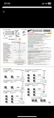 Instrukcja obsługi mikroinwertera GMI z diagramami technicznymi.