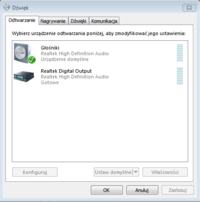 Dlaczego po wymianie części i instalacji Windows 7 w PC nie ma dźwięku?