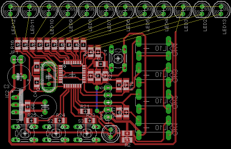 Strasznie grzeje się Atmega8 - poprawienie schematu Strasznie grzeje się Atmega8 - poprawienie schematu