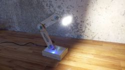 Lampka biurkowa DIY. Koszt 40zł