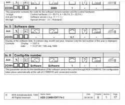 Jak przenieść konfigurację z falownika KEB F4C 1.5KW na 2.2KW? Problem z parametrem id-06