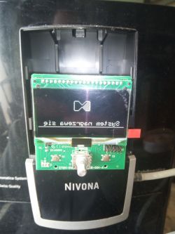 NIVONA Caferomatica 830 Coffee Machine: Damaged Display Repair, AliExpress Replacement