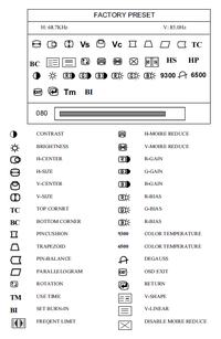 Zlewanie się ciemnego koloru tła z jasnymi czcionkami - monitor IIyama LS902UT Zlewanie się ciemnego koloru tła z jasnymi czcionkami - monitor IIyama LS902UT