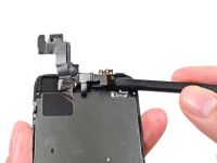 The front camera on the iPhone 5S does not work after cleaning