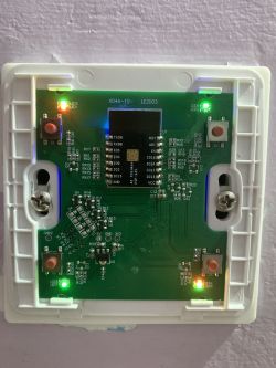Circuit board with missing SMD capacitors C12 and C11.