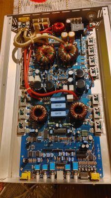 Hifonics Brutus bx1500D - piszczy bez względu na sygnał